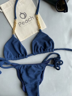 CONJUNTO PEACH SAFIRA AZUL MARINHO - comprar online