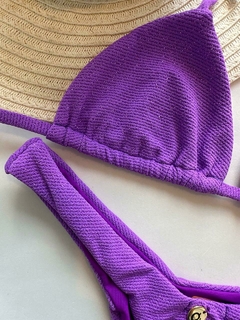 CONJUNTO LUREX ARUBA - TOP CORTININHA E CALCINHA ASA DELTA - comprar online