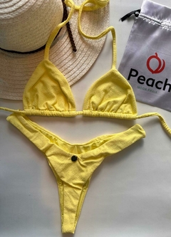 CONJUNTO ILHAS CAYMAN - TOP CORTININHA E CALCINHA ASA DELTA - comprar online
