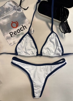 CONJUNTO BLUE WHITE - Peach Moda Praia