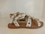 SANDÁLIA RASTEIRA MIX ENFEITES OFF WHITE REF. 487562