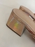 MULE SALTO BAIXO MANTA DE ESPELHOS CORAL LOTUS REF.497740 - loja online