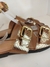 SANDÁLIA RASTEIRA ARQUITETÔNICA ANIMAL PRINT REF. 467066 - comprar online