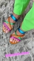 SANDÁLIA RASTEIRA TIRAS MULTICOR REF.452854 - loja online