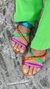 SANDÁLIA RASTEIRA TIRAS MULTICOR REF.452854