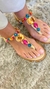 SANDÁLIA CRISTAIS MULTICOR REF.455282 - comprar online