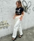 CALÇA WIDE LEG SARJA CINTURA ALTA REF.501571
