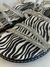 SANDÁLIA PAPETE TIRAS CRISTAIS ZEBRA - loja online