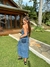 VESTIDO JEANS TOMARA QUE CAIA COM RECORTES REF 0442201219 - loja online