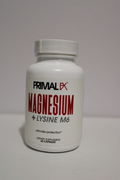 MAGNESIO + LISINA - Marca PrimalFx - Dr Ludwing Johnson - ImportUsa, Colombia