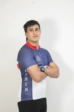Jersey rojo, azul y blanco - comprar online