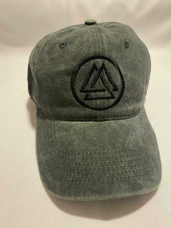 Gorra vintage verde