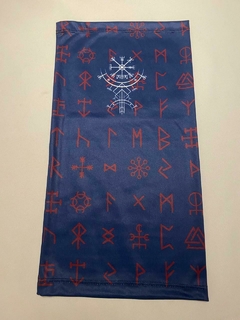 Cuello runas y talismanes azules - comprar online