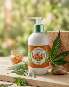 CREMA DE CANNABIS CON EUCALIPTO Y MENTA