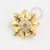 TN1482 Topo Estrela Polar Titânio PVD Gold - 1.6mm