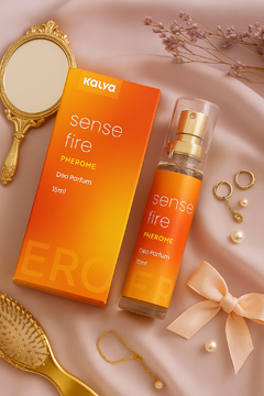 Perfume Feromônio Sense Fire na internet