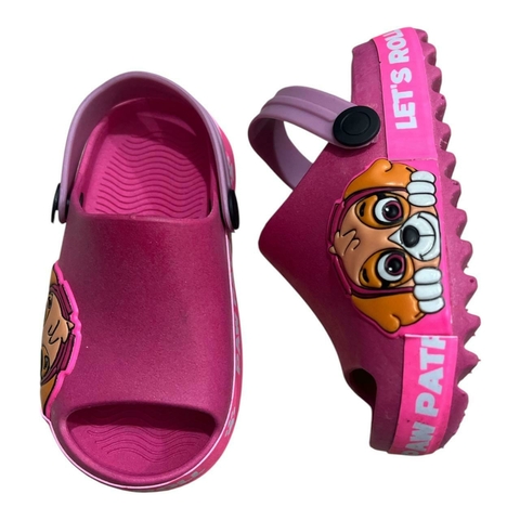 Crocs Baby Feminino Patrulha Canina Pink - Babuche - comprar online