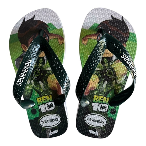Chinelo Masculino Infantil Havaianas - Ben 10 001 - comprar online
