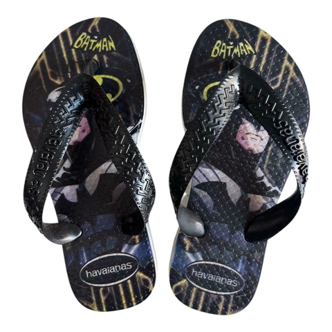 Chinelo Masculino Infantil Havaianas - Batman 001 - comprar online