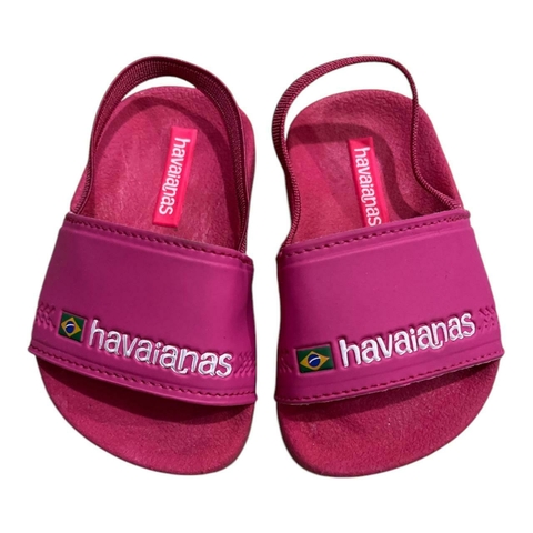Slide Baby Feminino Havaianas Pink - comprar online