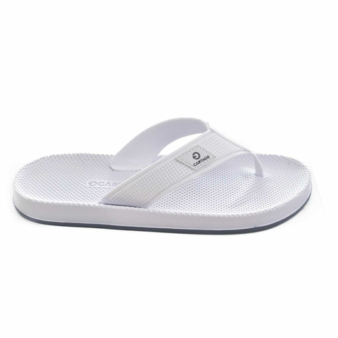Chinelo Masculino Adulto Cartago - Branco - comprar online