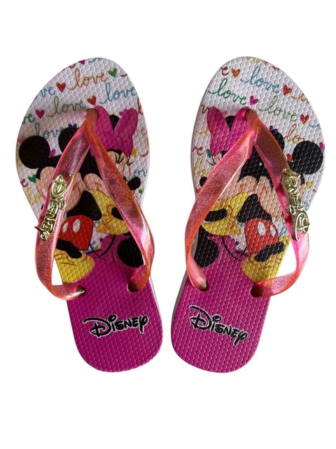 Chinelo Feminino Infantil Disney - Minnie e Mickey