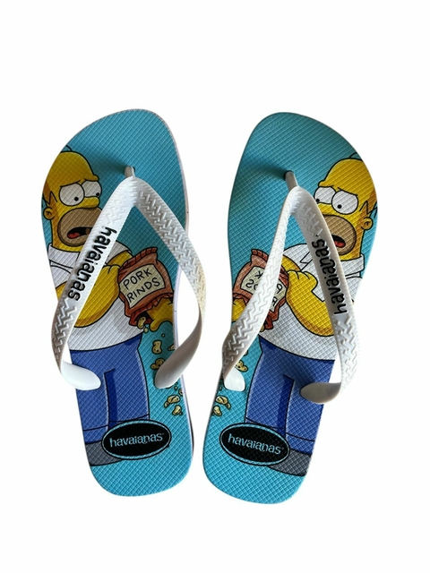 Chinelo Masculino Adulto Havaianas - Homer Pork Rinds - comprar online