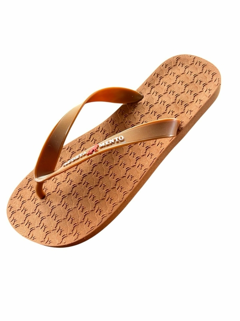 Chinelo Masculino Adulto Acostamento Microexpandido - Caramelo - comprar online