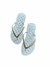 Chinelo Feminino Santa Lolla Flip Flop Correntinha - Branco - comprar online
