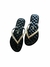 Chinelo Feminino Santa Lolla Flip Flop Correntinha - Preto - comprar online