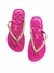 Chinelo Feminino Santa Lolla Flip Flop Correntinha - Pink - comprar online