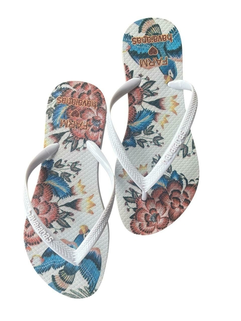 Chinelo Femininino Adulto Havaianas Coleção Farm Transfer - 006 promoção - comprar online