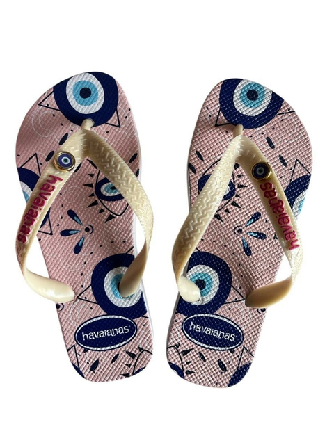 Chinelo Feminino Adulto Tira Larga Olho Grego 007 - comprar online