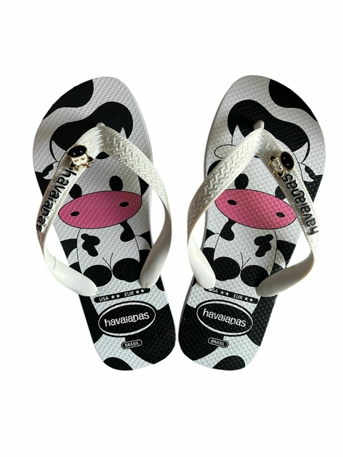 Chinelo Feminino Adulto Tira Larga Vaquinha 009 - comprar online