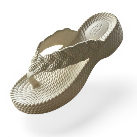 Saltinho Trançado Adulto Feminino Nuvem EVA - Off - comprar online