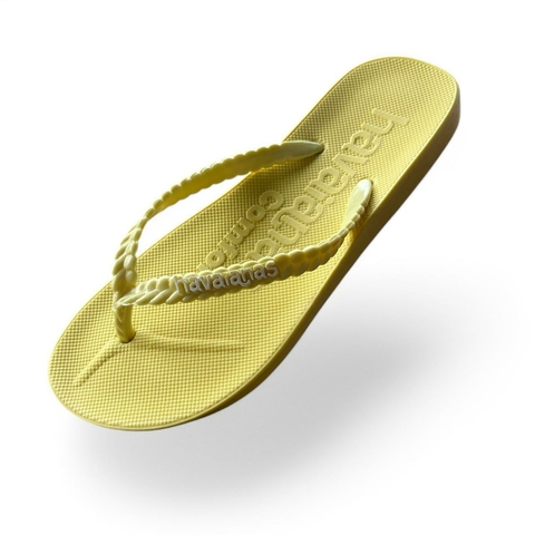 Chinelo Feminino Adulto Havaianas Comfort - Amarelo - comprar online