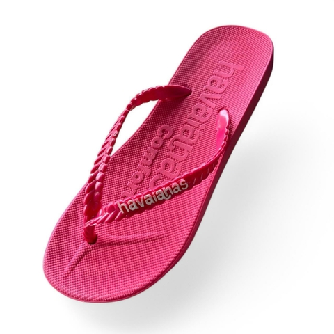 Chinelo Feminino Adulto Havaianas Comfort - Pink - comprar online