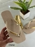 Chinelo Feminino Adulto Havaianas Ponto de luz Rústica - Creme - comprar online