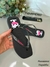 Chinelo Feminino Adulto Vaquinha Bico Quadrado - Preta - comprar online