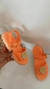 Sandália Infantil Feminino Florzinha - Laranja - comprar online