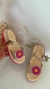 Sandália Infantil Feminino Florzinha - Nude - comprar online