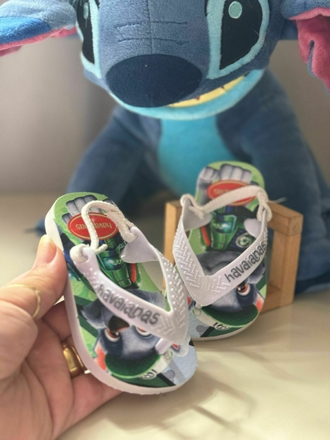 Chinelo Feminino e Masculino Baby Havaianas - Patrulha Canina verde - comprar online