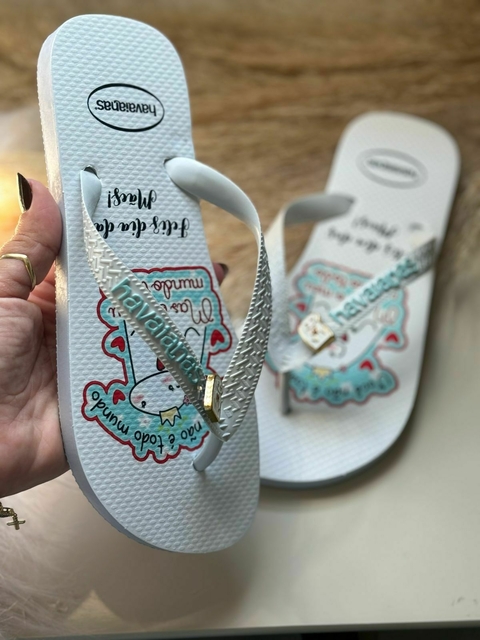 Chinelo Feminino Adulto Tira Larga Havaianas - Dia das Mães - comprar online