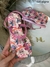 Sandália Infantil Feminino Havaianas Stitch Glitter Bico Quadrado - Rosa - comprar online