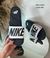 Chinelo Masculino Adulto Slide Corfort Nike - Preto e Branco - comprar online