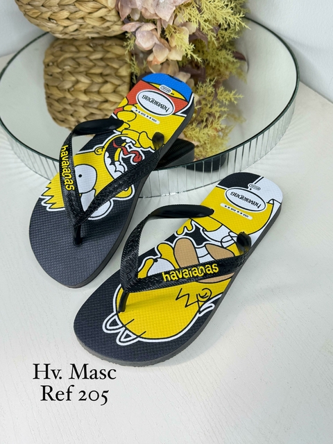 Chinelo Masculino Adulto havaianas Simpons - 205 - comprar online