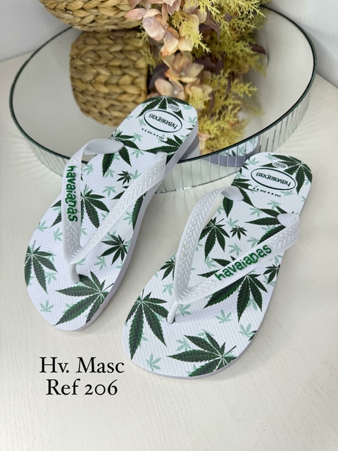 Chinelo Masculino Adulto havaianas Maconha - 206 - comprar online