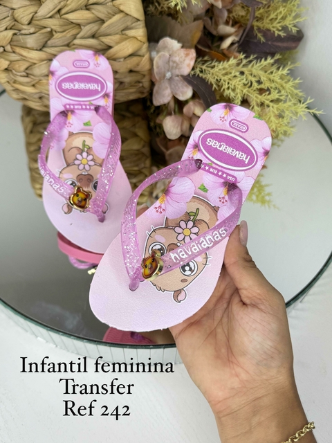 Chinelo Feminina Infantil Havaianas - Capivara - comprar online