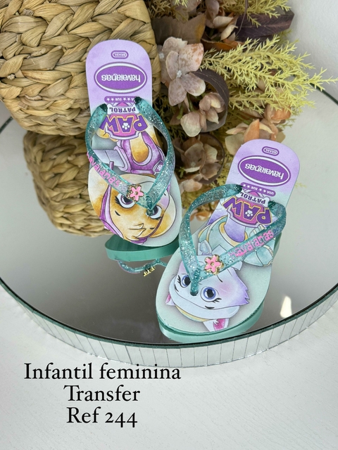 Chinelo Feminina Infantil Havaianas - Patrulha Canina - comprar online