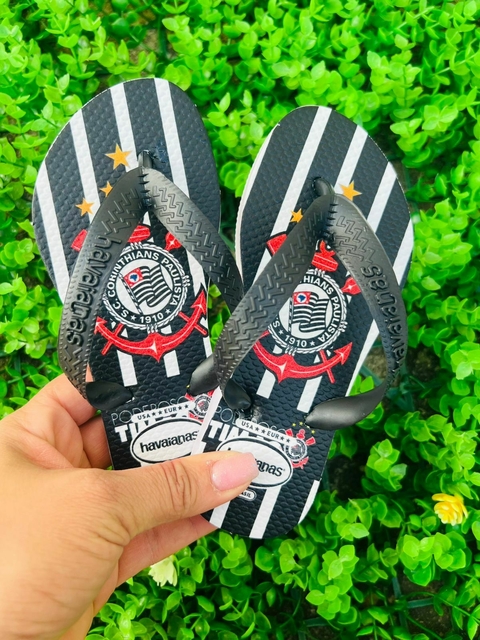 Chinelo Masculino Infantil Havaianas - Corinthians - comprar online